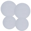 Ritadeshop Burner Covers for Electric Stove (White, Round 8/10'')