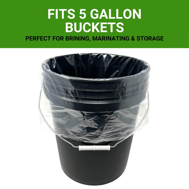 Buddy Bags Co Turkey Oven Bags for Roasting – 100-Pack