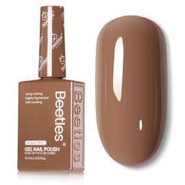 Beetles Winter Gel Polish Hema Free Brown Gel Nail Polish Soak Off Uv LED Nail Lamp 15ml DIY Home Manicure Salon Gift for Women Beyonce Caramel