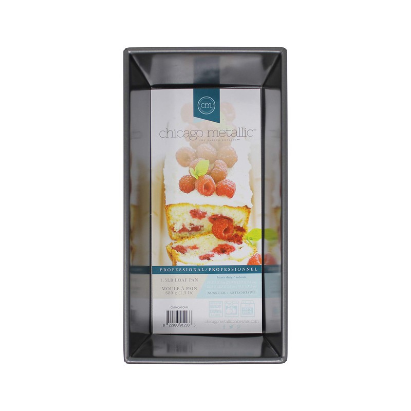 Chicago Metallic Professional Non-Stick 1.5 lb Loaf Pan, 10" x