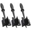 3Pcs Meat Chopper,Ground Beef Chopper with 5 Blade Head, Masher