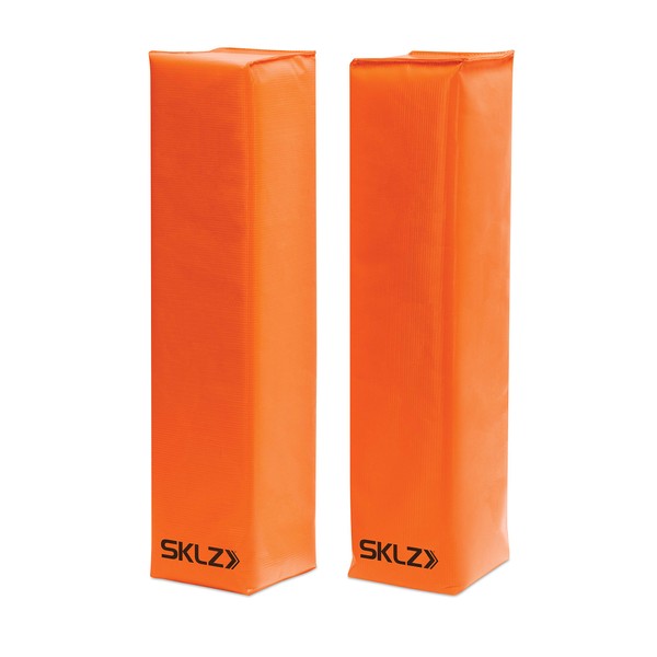 SKLZ Football End Zone Pylons (1 Pair),Orange
