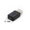 rgzhihuifz 3 Pack USB 2.0 A Female to USB Micro