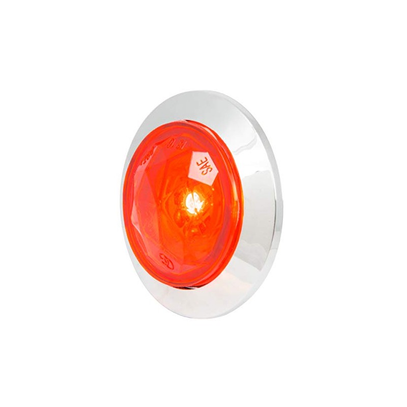 GG Grand General 75322 Red/Red Light (1-1/4" Diamond 1LED Dual