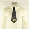 Happium Happy Birthday Black Gold Tie - Party By Age