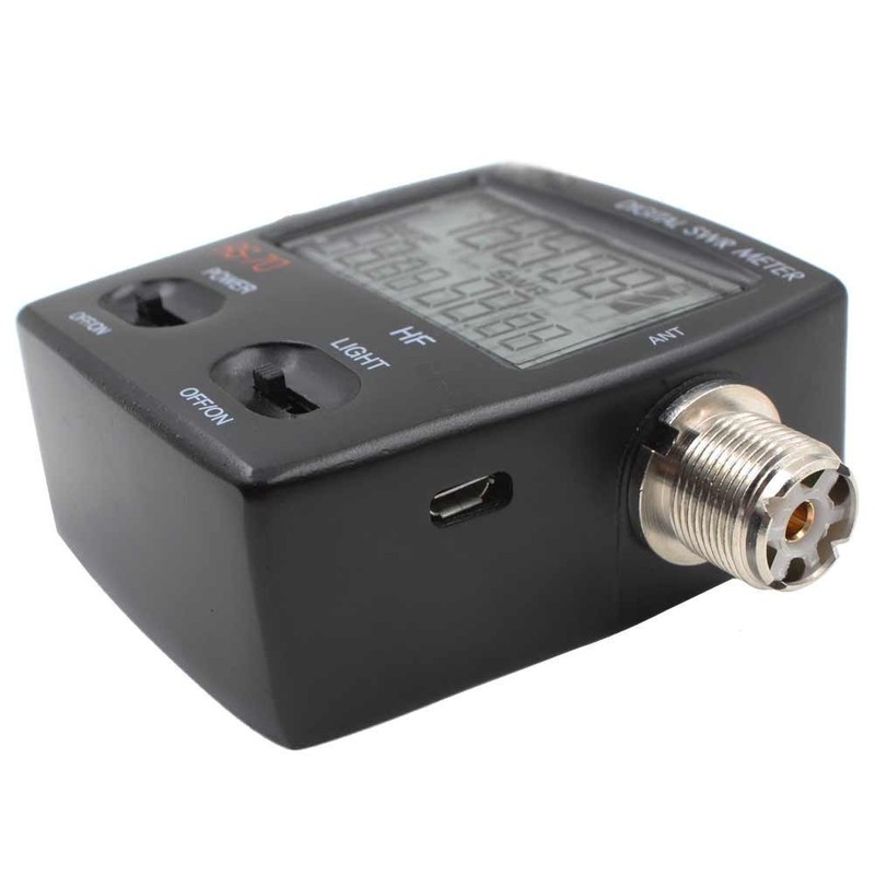 Youmei RS-70 Digital SWR/Watt Meter HF 1.6-60MHz 200W for Two-Way