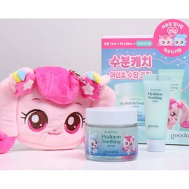 Goodal Houttuynia Cordata Hyaluronic Soothing Cream, Makeup Enhancement Cream, Calming Cream, 100-Hour Moisture Longevity Cream, 1 Piece, 75ml / 구달 어성초 히알루론 수딩 크림 화잘먹크림 진정크림 100시간 수분 지속 크림, 1개, 75ml