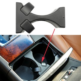 RLB-HILON Cup Holder Insert Compatible with Lexus ES350 20007 2008 2009 2010 2011 2012 Year, Cup Holder Divider
