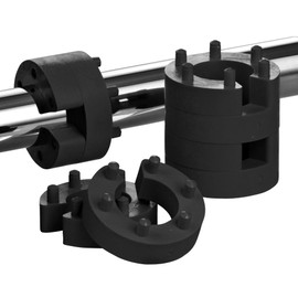 8x XENOHYPE Pro Black 19 mm Suspension Travel Limiter with 6-Way Positioning Spring Travel Limiter Diameter Inner: 19 mm / Outer: 45 mm