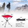KOKSRY Camping Stool,Small Folding Chair,13.8" Lightweight Folding Stool Compact Backpacking