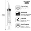 Dental Syringe 12ml Dental Irrigation Syringe with Curved Tip 6