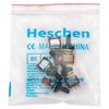 Heschen 5pcs MTS-123 (ON) OFF(ON) SPDT 3 Pin 2A 250V