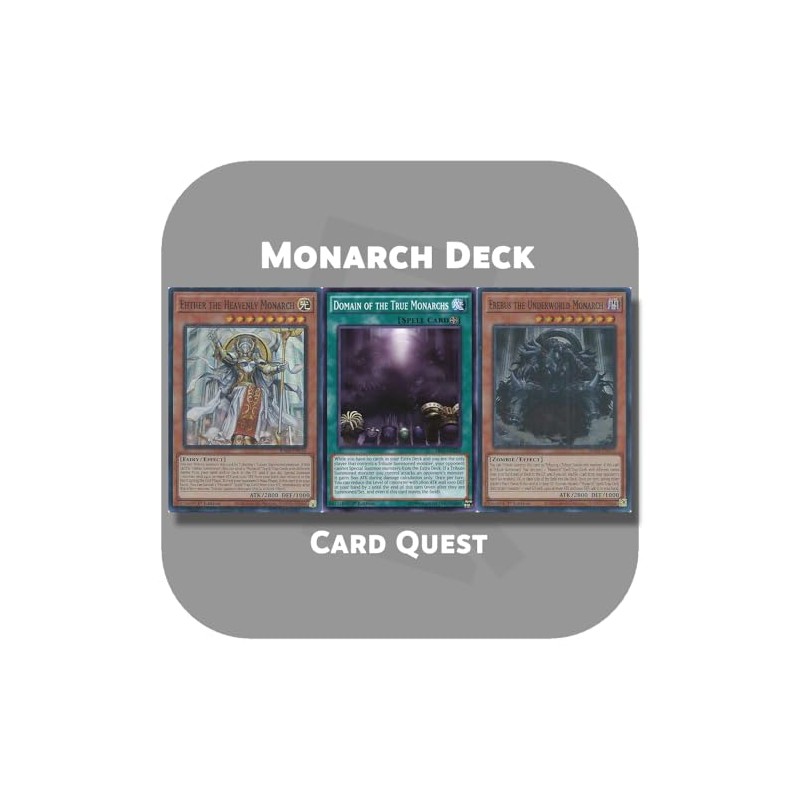 Complete Custom Deck for Yu-Gi-Oh! - Domain Monarch Tribute Deck