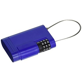 Kidde AccessPoint 001860 Portable Stor-A-Key with Adjustable Cable, Blue