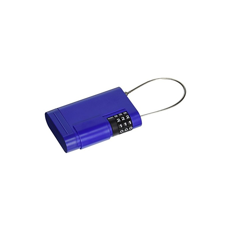 Kidde AccessPoint 001860 Portable Stor-A-Key with Adjustable Cable, Blue