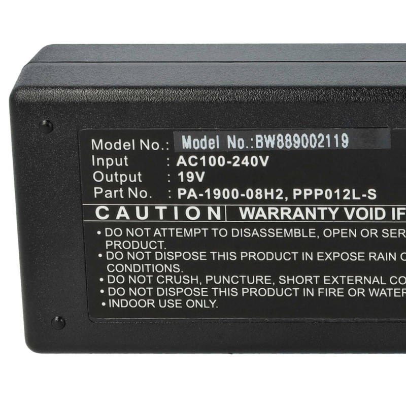 vhbw Power Supply Replacement for HP/Compaq 535593-001, 608428-001, 608428-002 for