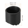 PATIKIL Ladder Non Slip Feet 2.2"/56mm, 2Pcs Rubber Round Foot