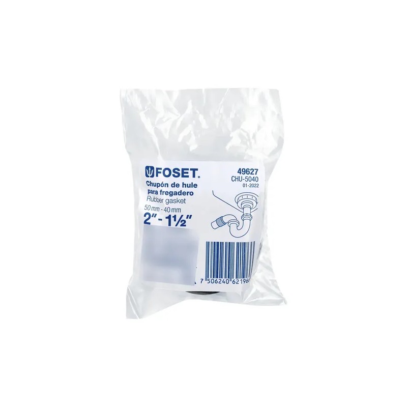 Empaque Chupon Para Tuvo 5cm Cespol Lavabo Tarja Lavadero Color