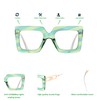 bullabulling Readers Oversized Square Blue Light Blocking Reading Glasses for