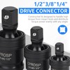 CPROSP 3-Piece Power Ball Joint 1/4 Inch 3/8 Inch 1/2