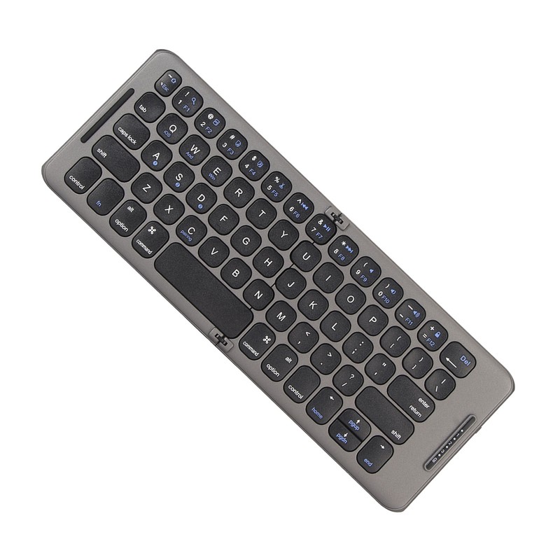Foldable Bluetooth Keyboard 2 Fold Wireless Keyboard 3 Channel for
