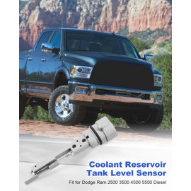 68354536AA Coolant Reservoir Tank Level Sensor Fit for Dodge Ram 2500 3500 4500 5500 2013 2014 2015 2016 2017 2018 Diesel Radiator