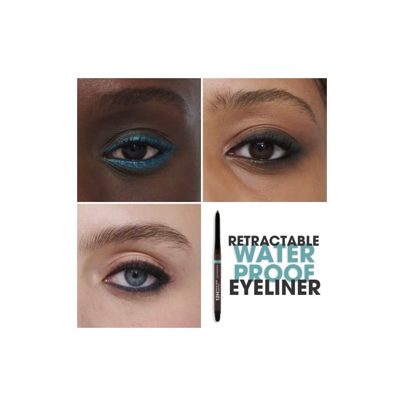 SEPHORA Collection Waterproof 12HR Retractable Eyeliner Pencil 08-Shimmer Espresso