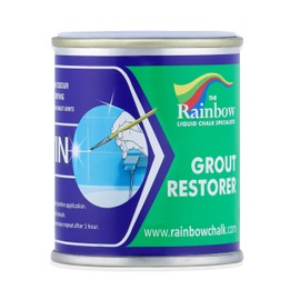 Grout Pen Black Grout Paint: Waterproof Tile Paint Grout Refresh Restorer for Floor, Kitchen & Bathroom Shower Tiles - Black - Can Size for Larger Projects - 125ml (4.2oz)
