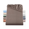 BaSaTex Bio Jersey Spannbettlaken 90x200 cm - Spannbetttuch aus 100%