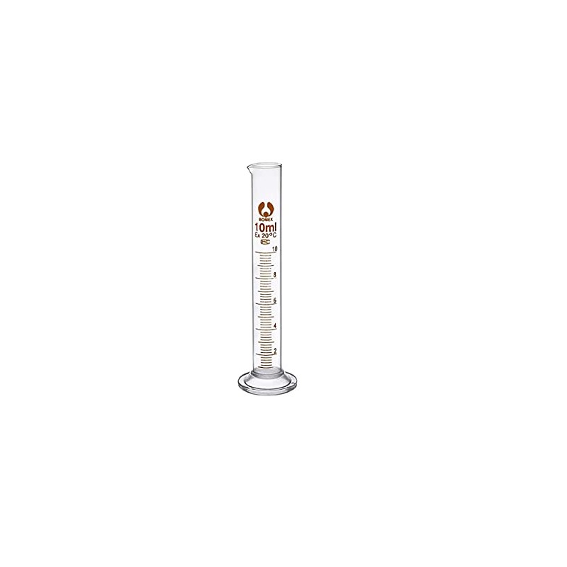 Rocwing - Boro 3.3 Glass Measuring Cylinder (10ml)