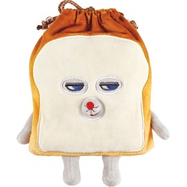 Tees Factory PD-5530232PD Stuffed Animal Drawstring Bread Lobby H8.3 x W 6.7 x D 0.4 inches (21 x 17 x 1 cm)