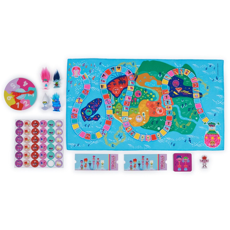 Spin Master Games Trolls World Tour Cooperative Strategy Board Game