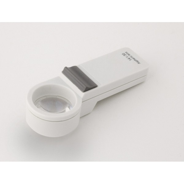 14X Pocket Magnifier with Led Light & Aspheric Lens Ideal for Detailed Inspection Reading, Collectors by Electro Optix