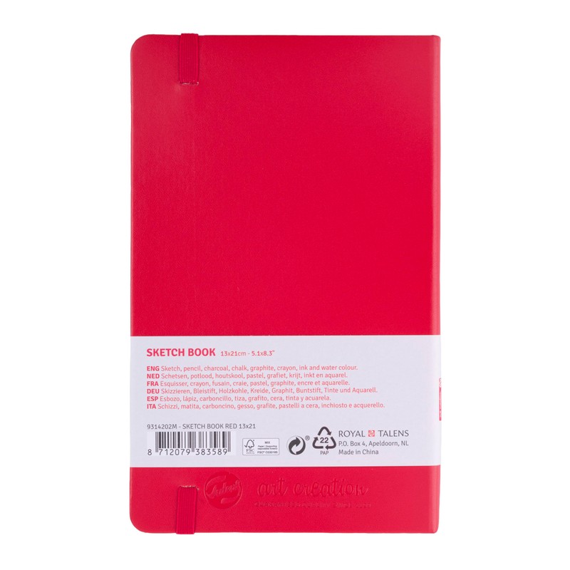 Talens Art Creation Sketchbook 80 Sheets, 13 cm x 21