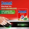 Somat Gold Spülmaschinen Tabs (49 Tabs), Geschirrspül Tabs für strahlend