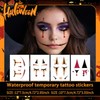 Halloween Makeup Geometric Teardrop & Dark Circle Face Decoration Stickers - Multi-pack Style/LZ-107 50ea