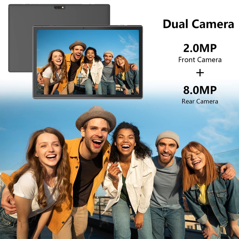 Android Tablet 10 Inch Tablet With Case Stylus Android 15