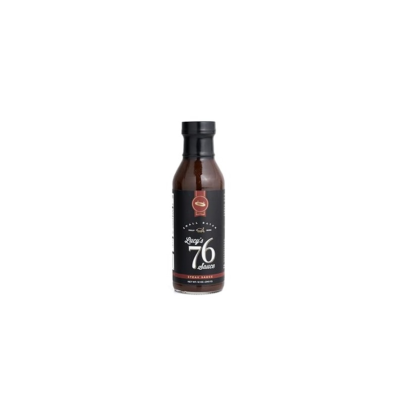 Lucy's 76 Sauce by Saint Lucifer Spice Co, 12 oz.