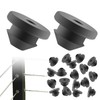 DUZFOREI 200 Pcs Cable Railing Kit Rubber Grommets Protector Sleeve