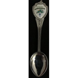 Artist Unknown Silver Souvenir Spoon, 1 Piece, Flatware Souvenir Spoons, Spoon, Zinc Alloy
