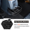 Car Rear Cup Holder Expander Organizer Tray Compatible with Ford
