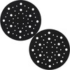 Shineboc Professional 2 pcs Pad Savers 52 Holes for Sander