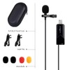 AUFGELD USB Lavalier Omnidirectional Lapel Microphone Clip-on Cardioid Condenser Computer