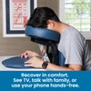 ibodycare 8-Inch 2-Way Face Down Recovery Mirror with Ice Pack