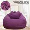 Beanbag Cover Recliner Gaming Storage Bag Lazy Lounger Bean Bag