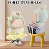 3 Sets Mini Doll Shoes Accessories Pink Shoes for 17cm