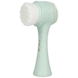 CALA - cepillo de limpieza facial ecológico 2 en 1 (color menta)