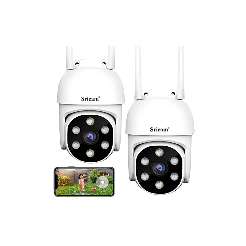 Cmara de Seguridad Hd 1080P,Cmara de Seguridad Wifi Exter