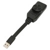 USB Sound Card Adapter 7.1 Channel Mute Button Volume Control
