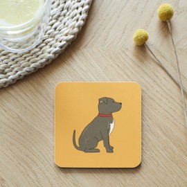 Sweet William Staffie Coaster
